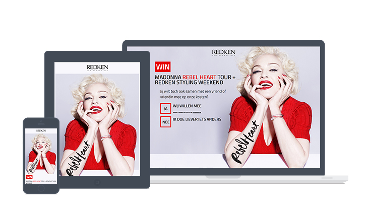 REDKEN: Madonna Rebel Heart tour